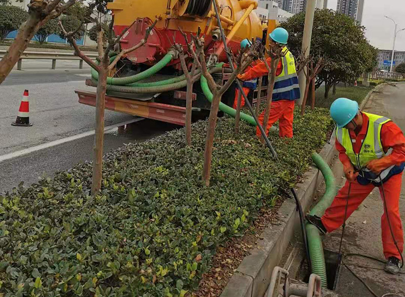 邦溪镇市政管道清淤